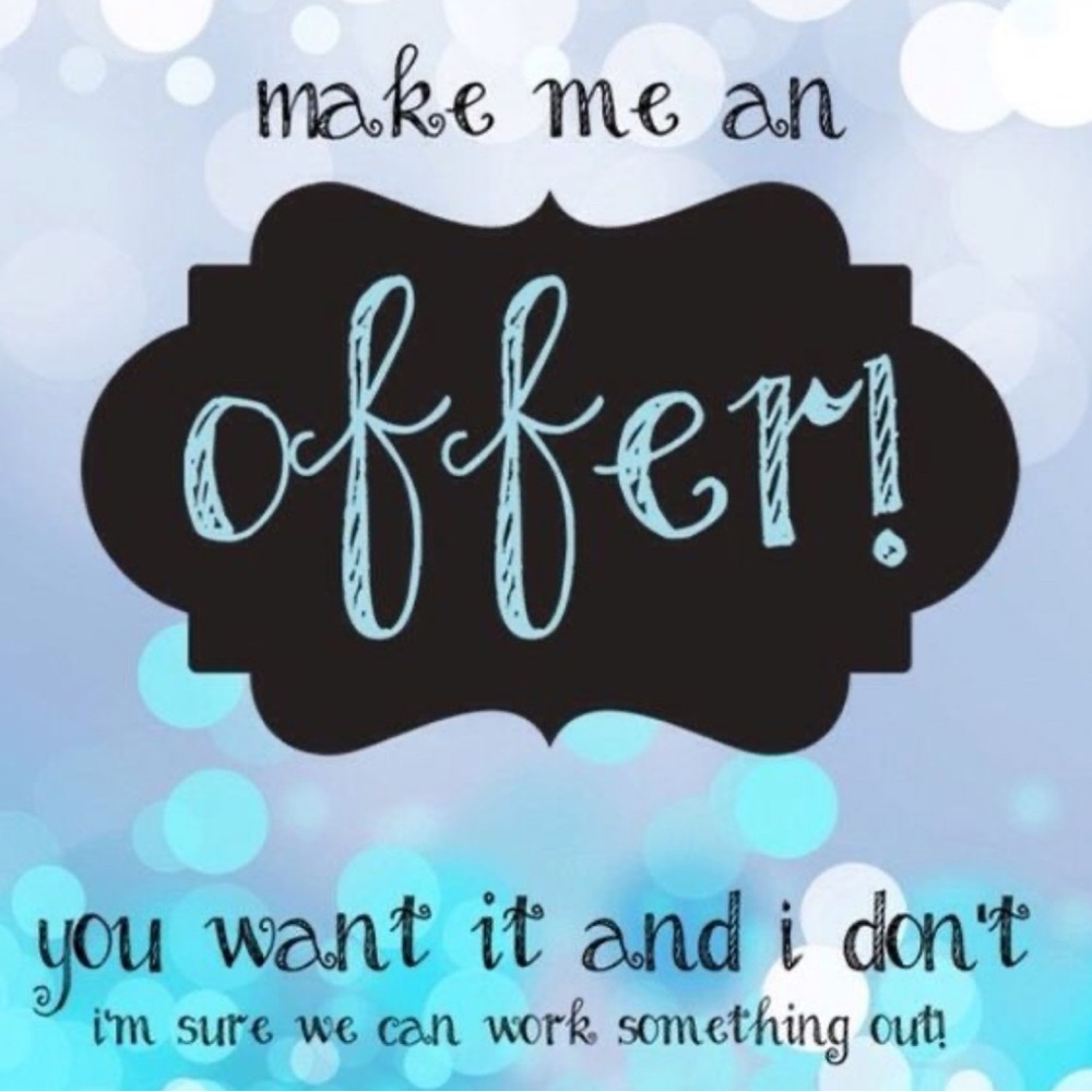 Make me an offer!